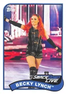2018 WWE Heritage Wrestling Cards (Topps) Becky Lynch (No.10)