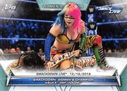 2019 WWE Women’s Division (Topps) Asuka (No.98)