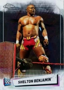 2021 WWE Chrome Trading Cards (Topps) Shelton Benjamin (No.42)