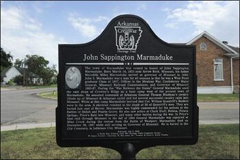 Marmaduke Historical Marker