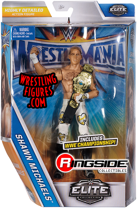 WWE WWE Elite WrestleMania 38 SHAWN MICHAELS HBK Action Figure Wrestling Mattel 