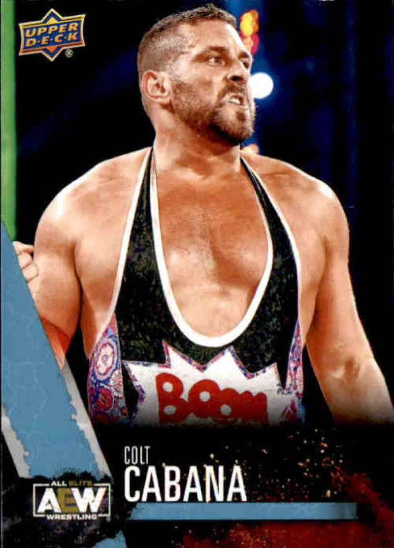 2021 AEW Upper Deck Colt Cabana No.47 Pro Wrestling Fandom