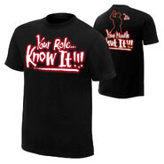 The Rock "Your Role... Know It" T-Shirt