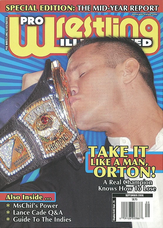 Pro Wrestling Illustrated September 2008 Pro Wrestling Fandom