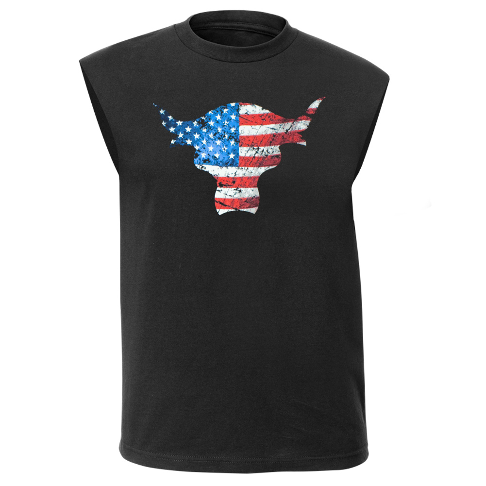 The rock american flag t shirt outlet