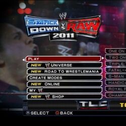 Wwe Smackdown Vs Raw 11 Screenshots Pro Wrestling Fandom