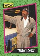 1991 WCW (Impel) Teddy Long (No.152)