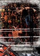 2017 WWE Road to WrestleMania Trading Cards (Topps) Dean Ambrose 86