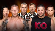 Randy Orton & Shinsuke Nakamura vs. Kevin Owens & Sami Zayn (w/ Shane McMahon and Daniel Bryan as special guest referees)