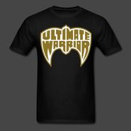 Ultimate Warrior Limited Edition Metallic Gold Shirt