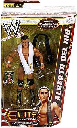 Wwe elite alberto del hot sale rio