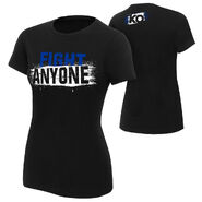 Kevin Owens Fight Anyone Women's Authentic T-Shirt
