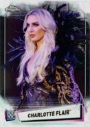 2021 WWE Chrome Trading Cards (Topps) Charlotte Flair (No.12)