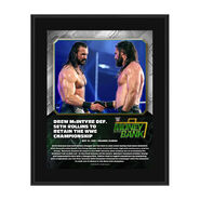 Drew McIntyre Money In The Bank 2020 10 x 13 Limited Edition Plaque