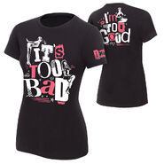 Dolph Ziggler "It's Too Bad I'm Too Good" Pink Print Women's T-Shirt