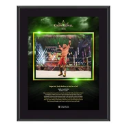 Edge Crown Jewel 2021 10x13 Commemorative Plaque