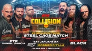 FTR & Daniel Garcia vs. House of Black in an Elimination Steel Cage Match