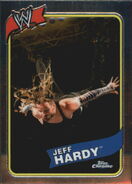 2008 WWE Heritage III Chrome Trading Cards Jeff Hardy 31