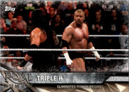 2017 WWE Road to WrestleMania Trading Cards (Topps) Triple H 14