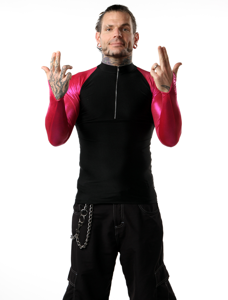 Jeff Hardy Pink Spandex Zip Up, Pro Wrestling