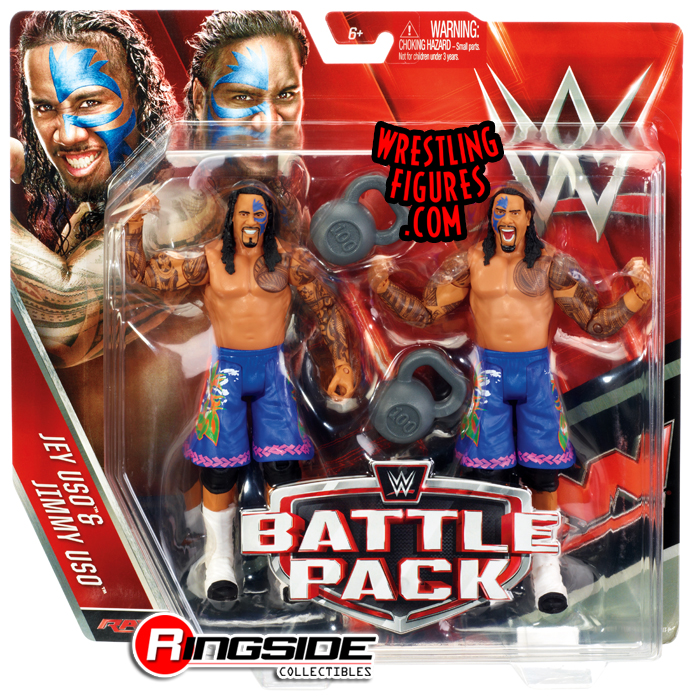WWE Battle Packs 37 Jimmy Uso & Jey Uso | Pro Wrestling | Fandom
