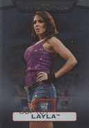 2010 WWE Platinum Trading Cards Layla 28