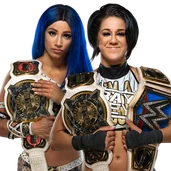 Bayley & Sasha Banks 6th Champions (June 5, 2020 - August 30, 2020)