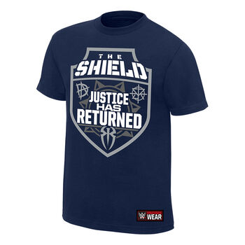 The Shield Justice Has Returned Youth Authentic T-Shirt