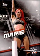 2016 WWE Divas Revolution Wrestling (Topps) Eva Marie (No.23)
