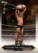 2020 WWE NXT (Topps) Tyler Bate-Jordan Devlin (No.82)