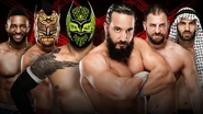 Cedric Alexander, Lince Dorado and Sin Cara vs. Tony Nese, Drew Gulak and Ariya Daivari