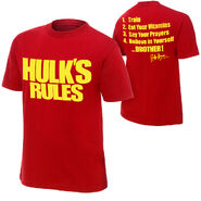 Hulk Hogan Hulk's Rules 30 T-Shirt