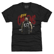 Men's 500 Level Heather Black Kevin Owens Grunge Name Tri-Blend T-Shirt