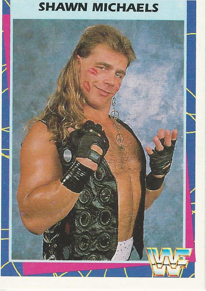 1995 WWF Wrestling Trading Cards (Merlin) Shawn Michaels (No.6) | Pro  Wrestling | Fandom
