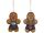 2 Dudes with Attitudes 2021 Gingerbread Ornament 2-Pack