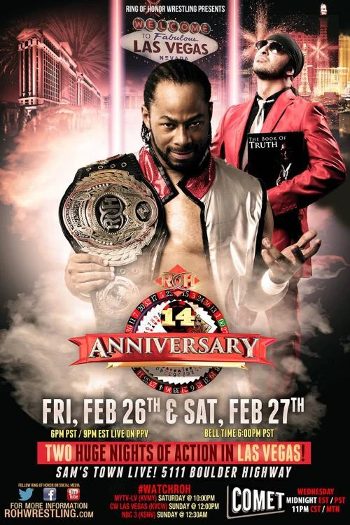 ROH 14th Anniversary Show Pro Wrestling Fandom