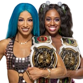 Naomi & Sasha Banks 13th Champions (April 3, 2022 - May 20, 2022)