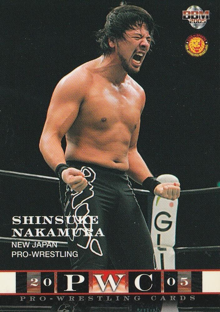 2005 BBM Pro Wrestling Shinsuke Nakamura (No.5) | Pro Wrestling