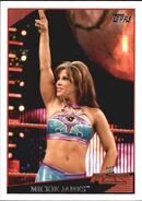 2009 WWE (Topps) Mickie James (No.22)