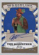 2016 Leaf Signature Series Wrestling The Godfather (No.81)