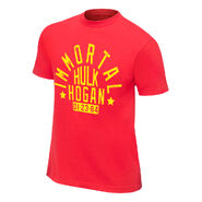 Hulk Hogan "Immortal" Red Authentic T-Shirt
