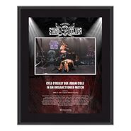 Kyle O'Reilly NXT TakeOver Stand & Deliver 10x13 Commemorative Plaque