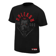 Roman Reigns Unleash The Big Dog Youth Authentic T-Shirt