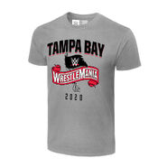 WrestleMania 36 Sports Style Grey T-Shirt