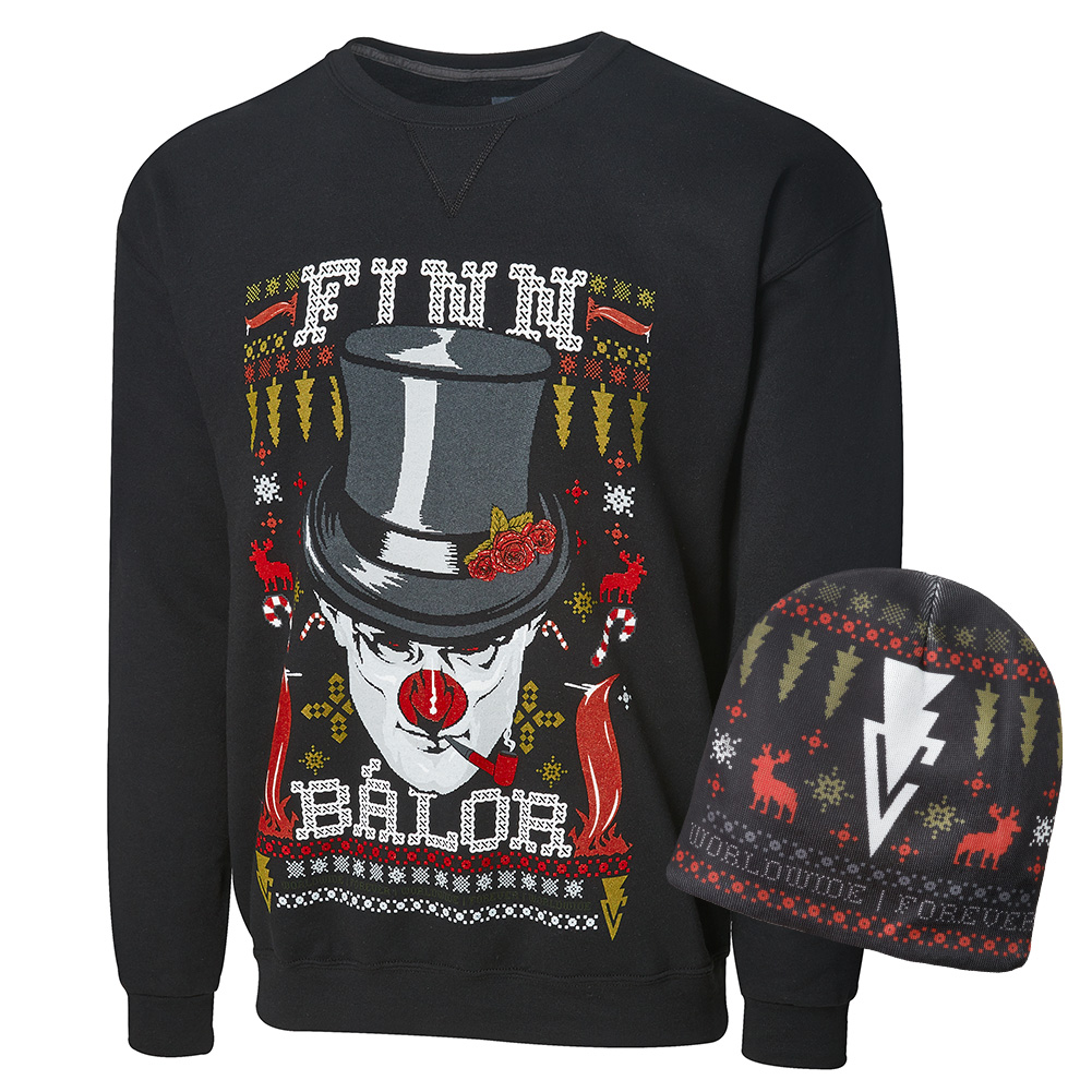 Finn balor christmas sweater hotsell