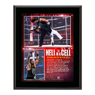 Roman Reigns Hell in a Cell 2015 10.5 x 13 Photo Collage Plaque