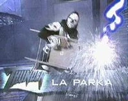 Thunder 1-21-99 2.jpg (8 KB) La Parka making his entrance.