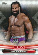 2019 WWE Raw Wrestling Cards (Topps) Jinder Mahal (No.35)
