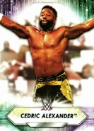2021 WWE (Topps) Cedric Alexander (No.102)