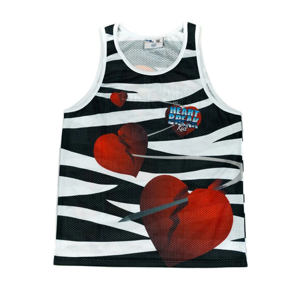 Shawn Michaels Retro Chalk Line Tank Top Pro Wrestling Fandom